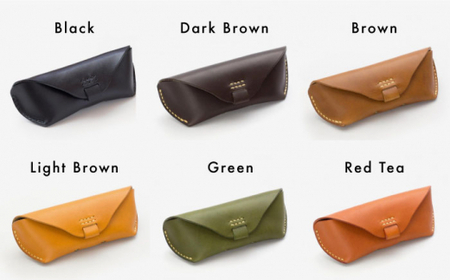 メガネケースL 革 レザー 14010 糸島市 / Duram Factory [AJE063]