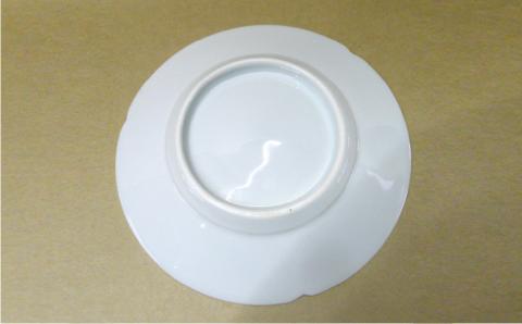 和紙染め幾何学紋5寸皿 [AKB019]