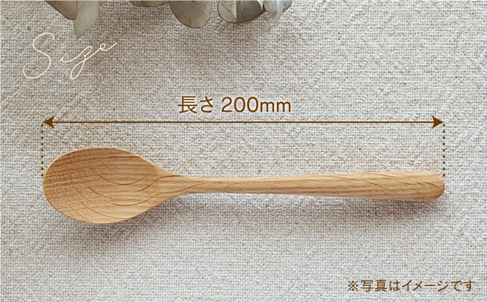 スプーン （メープル / オーク / チェリー / ウォールナット）《糸島》【ことのは木工舎（阿部祥次郎）】【いとしまごころ】 [AMZ004]