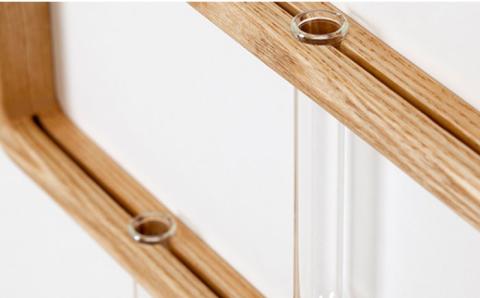 一輪挿し「answer frame」 （Lサイズ）ホワイトアッシュ≪糸島≫【answer】お洒落/インテリア/花瓶/クラフト/オリジナル [APB006]