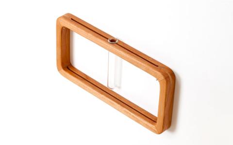 一輪挿し「answer frame」 （Sサイズ）チェリー≪糸島≫【answer】お洒落/インテリア/花瓶/クラフト/オリジナル [APB007]