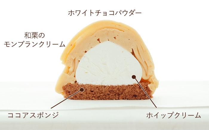 糸島スイーツ3種セット【A】（日本酒テリーヌショコラ・和栗モンブラン・ベイクドチーズケーキ）《糸島》【五洋食品産業】 [AQD027]