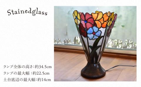 ステンドグラスランプSL-11≪アトリエエトルリア≫照明/インテリア/工芸品/糸島市 [ARF003]
