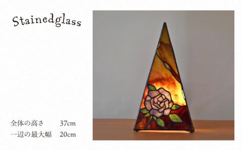 ステンドグラスランプSL-9≪アトリエエトルリア≫照明/インテリア/工芸品/糸島市 [ARF008]