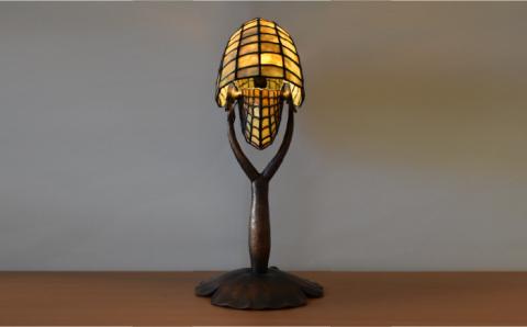 ステンドグラスランプ SL-16ノーチラス【アトリエエトルリア】 [ARF015]