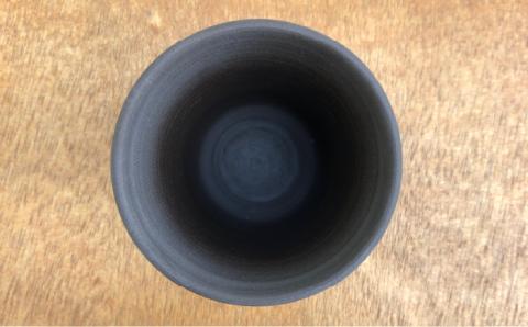 牡蠣殻燻焼締ビアカップ2個セット（青・ピンク）【Studio MUSICA】ビール/コップ/お酒/焼酎/コーヒー/お茶/グラス [ARG007]