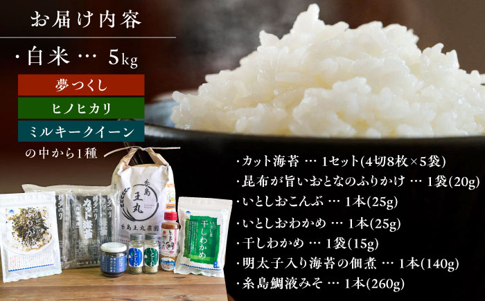 糸島おむすびセット 糸島市 / いとしまごころ 米 佃煮 海苔 おむすび おにぎり [ASD025]