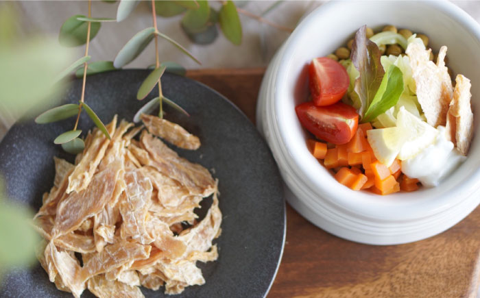 【糸島産 華味鳥使用】 そのまま ささみん 3袋 糸島市 / 株式会社コバヤシ【coco.kina】 犬 おやつ ドッグフード [ASL003]