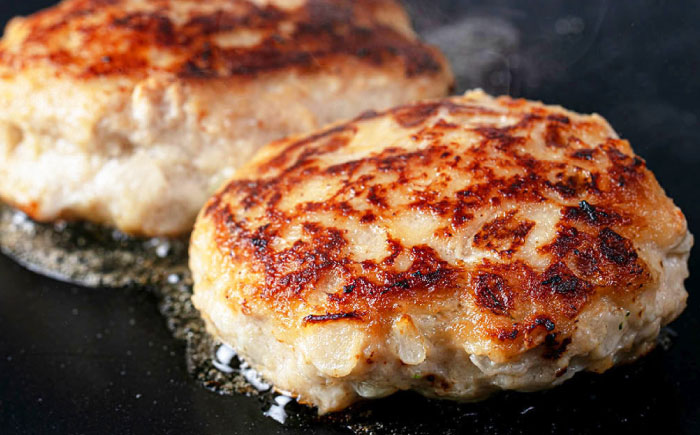 クローバーのとんバーグ 150g × 8個 糸島市 / 福岡マルシンフーズ / ハンバーグ 豚肉 [ASQ001]