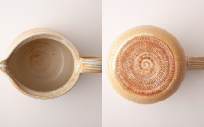 耐熱 ミルク ジャグ （ 焦げ白 ） 《糸島》【窯元ろくろ /浅見大輔】鍋 調理器具 直火 オーブン 電子レンジ [AUJ003]