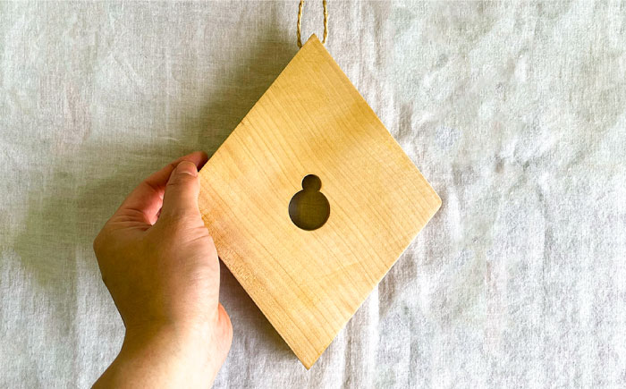 鍋しきB 糸島市 / 工作小屋moku-ren（品川 雅男）【いとしまごころ】 [AVZ004]