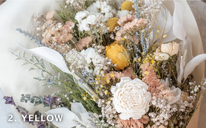 ドライフラワースワッグ Mサイズ [AXF007]