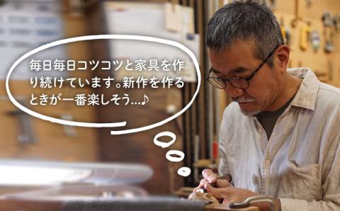 小鳥のコーヒーテーブル≪糸島≫【工房はーべすと】ダイニング/木工家具/クラフト [AYA011]