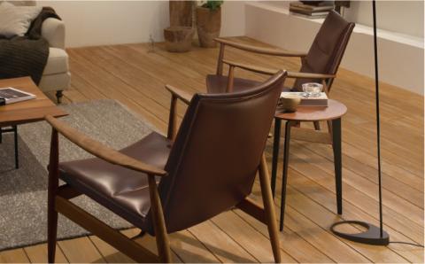 【Ritzwell】RIVAGE EASY CHAIR 椅子 レザー [AYG017]