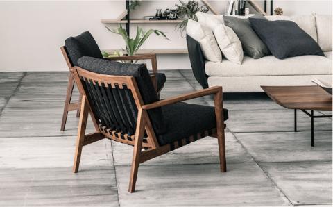 【Ritzwell】BLAVA EASY CHAIR チェア 椅子 [AYG022]