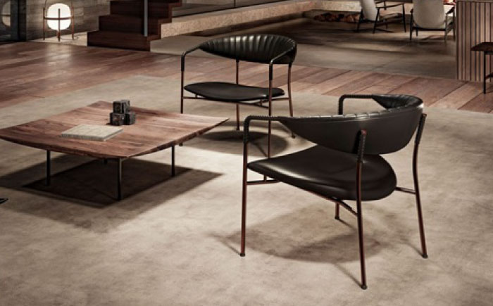 【Ritzwell】VESPER LOUNGE CHAIR レザー [AYG080]