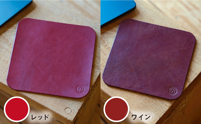 【年内発送】【経年変化を楽しむ本革製品】マウス パッド Mサイズ 《糸島》【BLESS】 [AAA009]