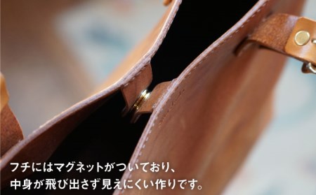 【経年変化を楽しむ本革製品】A4 トートバッグ・キャメル 糸島市 / BLESS [AAA024]