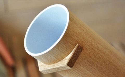 木製カーペットクリーナー オーク≪糸島≫【贈り物家具 みはたや】オリジナル/インテリア/コロコロ/掃除道具 [ADD003]