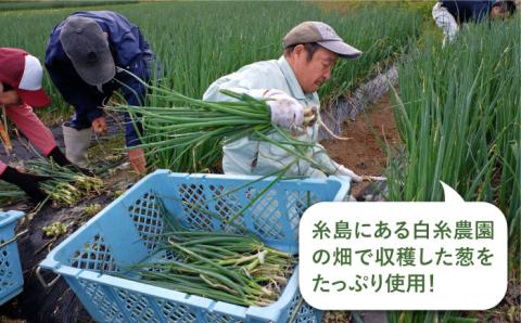 ごはんのおともに！食べるネギ油3個セット糸島産ネギたっぷり使用！【白糸農園】ねぎ/葱/調味油/ねぎ油/おかず/調味料/惣菜/ [ADH001]