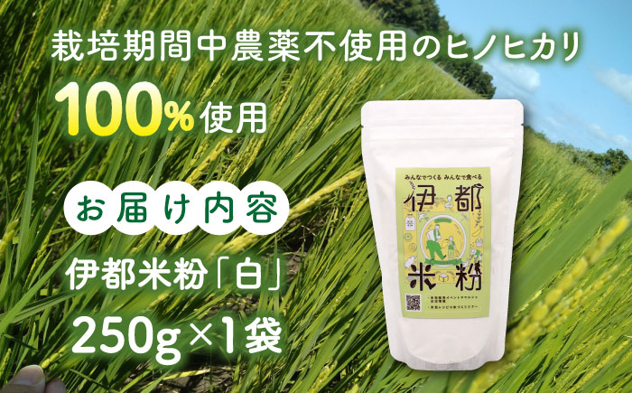 伊都 米粉 白 250g 糸島市 / フルタク グルテンフリー 米 [AHN001]