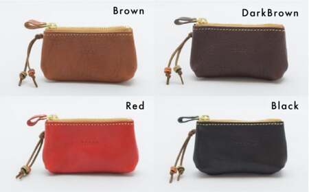 DURAM ファスナー キーケース / 本革 14003 《糸島》【Duram Factory】 ドゥラムファクトリー [AJE044]