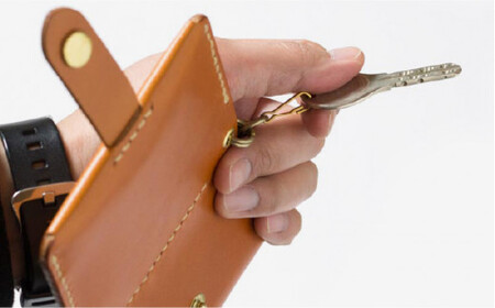 DURAM カード ＆ キー ケース/ カードケース キーケース 本革 レザー 16005 《糸島》【Duram Factory】 ドゥラムファクトリー [AJE051]