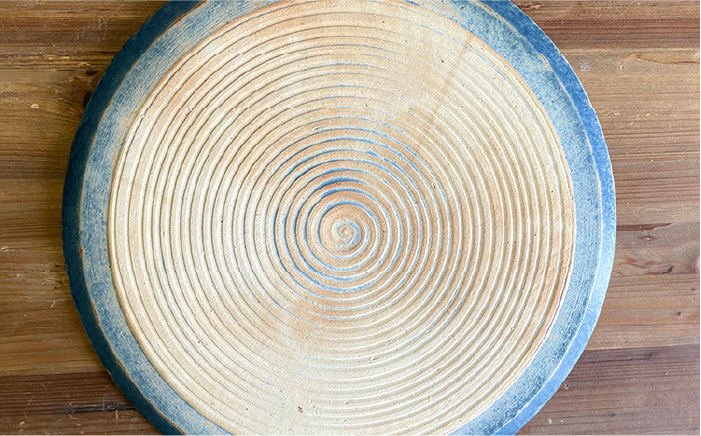 ピザ 皿 《糸島》【Q-CERA】 【いとしまごころ】[AJZ006]