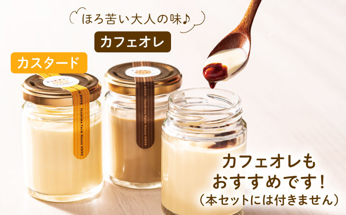 キミとプリン カスタード ◆ 6個 セット ◆ 《糸島市》【株式会社おおはまファーム】 [AKH013]