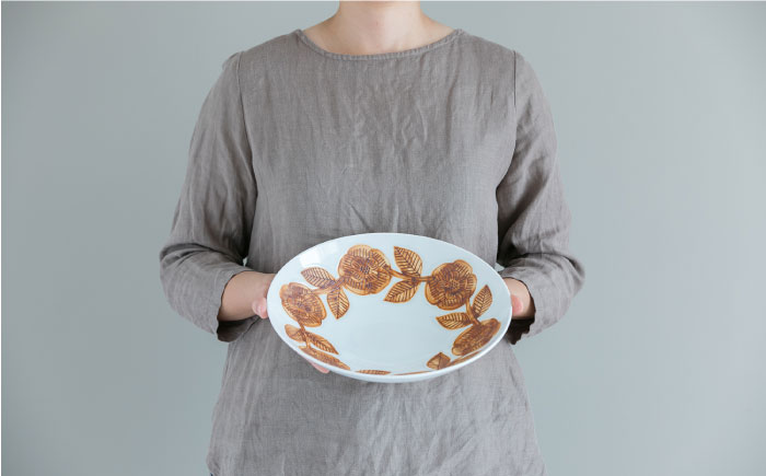 大皿 1枚 糸島市 / pebble ceramic design studio [AMC030]