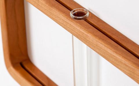 一輪挿し「answer frame」セット チェリー ≪糸島≫【answer】お洒落/インテリア/花瓶/クラフト/オリジナル [APB001]