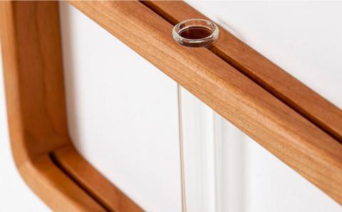 一輪挿し「answer frame」 （Sサイズ）チェリー≪糸島≫【answer】お洒落/インテリア/花瓶/クラフト/オリジナル [APB007]