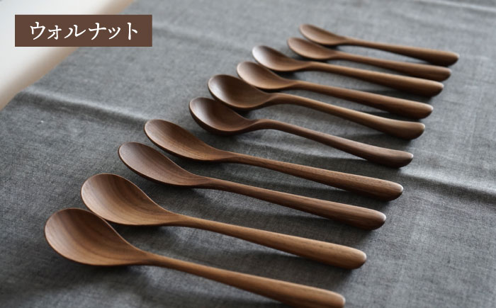 【色が選べる】木製 スプーン 全5種 × ペア セット 糸島市 / DOUBLE=DOUBLE FURNITURE（ダブルダブルファニチャー） [APE019-1] メープル