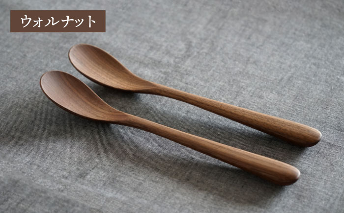 【色が選べる】木製 スプーン M 2本 セット 糸島市 / DOUBLE=DOUBLE FURNITURE（ダブルダブルファニチャー） [APE029-1] メープル