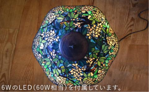 ステンドグラスランプSL-15ラバーナム【アトリエエトルリア】 [ARF014]