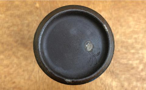 牡蠣殻燻焼締ビアカップ3個セット（青・紫・ピンク）【Studio MUSICA】ビール/コップ/お酒/焼酎/コーヒー/お茶/グラス [ARG008]