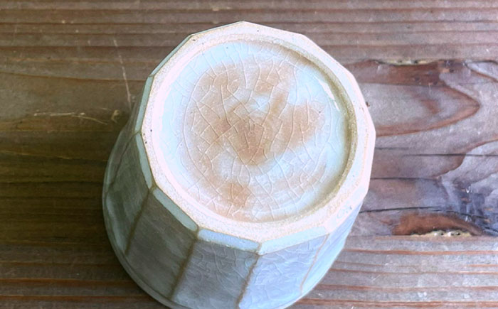 コップ 面取り （小） 糸島市 / 工房わらし（宮元 美希）【いとしまごころ】 [ATZ003]