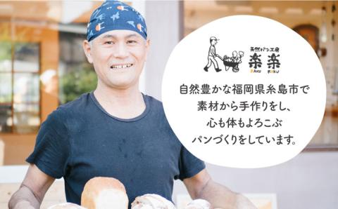 身体がよろこぶパンセット（卵・乳製品不使用）【天然パン工房楽楽】 【いとしまごころ】 [AVC004]