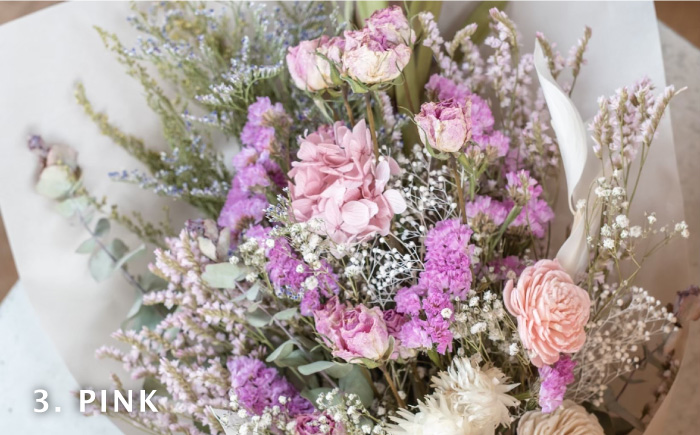 ドライフラワースワッグ Mサイズ [AXF007]