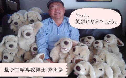 セラピー！？ロボット？「パトラン」（重たいぬいぐるみ）≪糸島市≫【科学工房未來】ぬいぐるみ/セラピー/犬/プレゼント [AYI001]