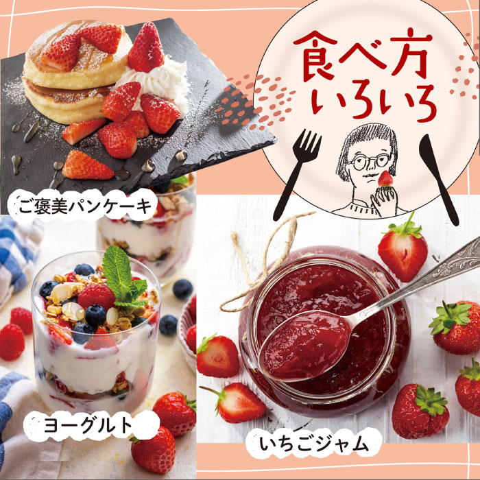 【先行予約】【全2回定期便】あまおう いちご 1,080g ( 約 270g × 4パック )【2026年1月中旬以降順次発送】 糸島市 / 株式会社HSP-テクノ [AZL005]