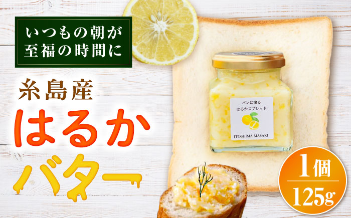 はるかバター 大 1個 糸島市 / 糸島正キ みかん ジャム クリーム [AQA058]