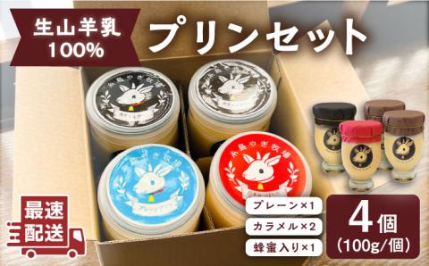 やぎミルクのプリン4個セット 糸島市 / 株式会社Perignon [ARH003]