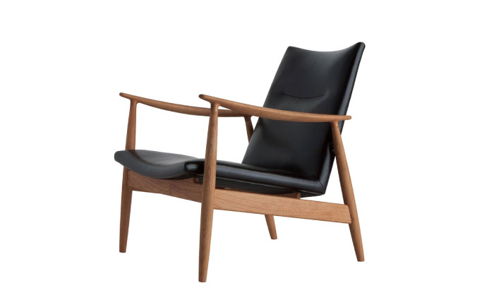 【Ritzwell】RIVAGE　EASY CHAIR　-ブラックチェリー材- 椅子 スツール [AYG039]