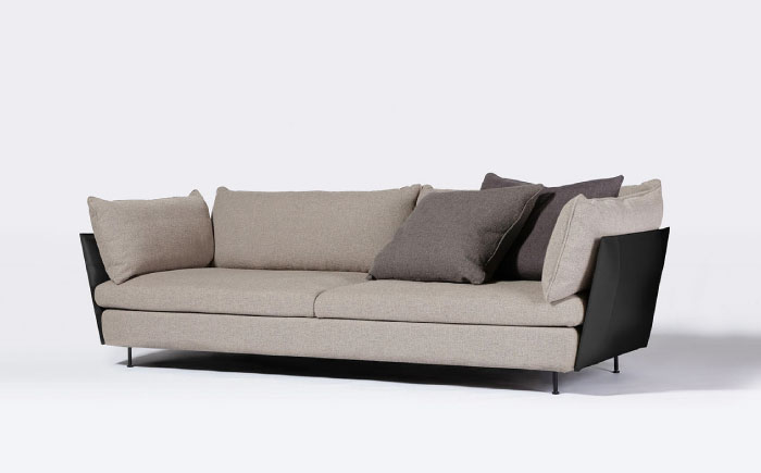 【Ritzwell】LIGHT FIELD SOFA 両肘ソファ3人掛け W2280 [AYG055]