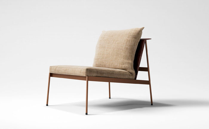 【Ritzwell】MERCURY LOUNGE CHAIR 肘なしタイプ [AYG060]