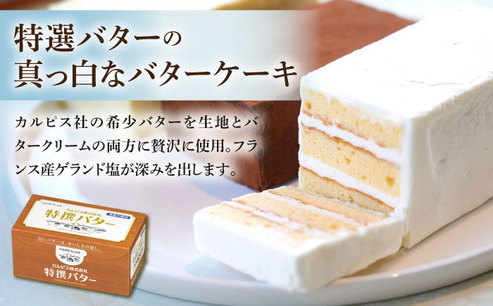 【大人気バターケーキがセットに！】VISAVIS ケーキ 3種セット ＜株式会社シークス＞那珂川市 ケーキ [GAU017]