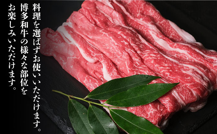 【全6回定期便】大容量！ 博多和牛 牛肉 切り落とし 1kg（250g×4p）＜肉のくまもと屋＞那珂川市 肉 牛肉 黒毛和牛 牛切り落とし [GBI040]