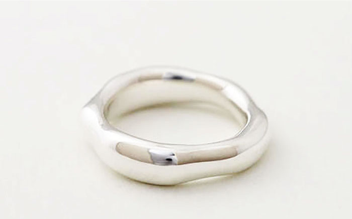 【日常のアクセントに】シルバーリング （LS-04）＜THREE TREES＞那珂川市 ファッション アクセサリー リング [GBJ004]