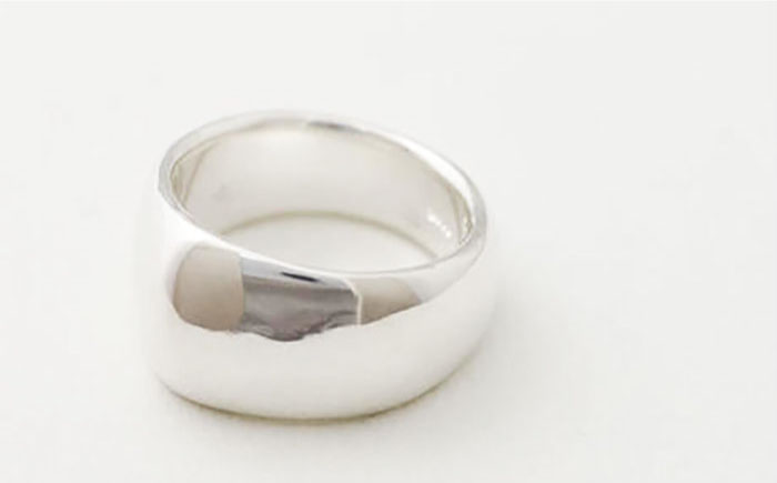 【日常のアクセントに】シルバーリング （LS-07）＜THREE TREES＞那珂川市 ファッション アクセサリー リング [GBJ007]